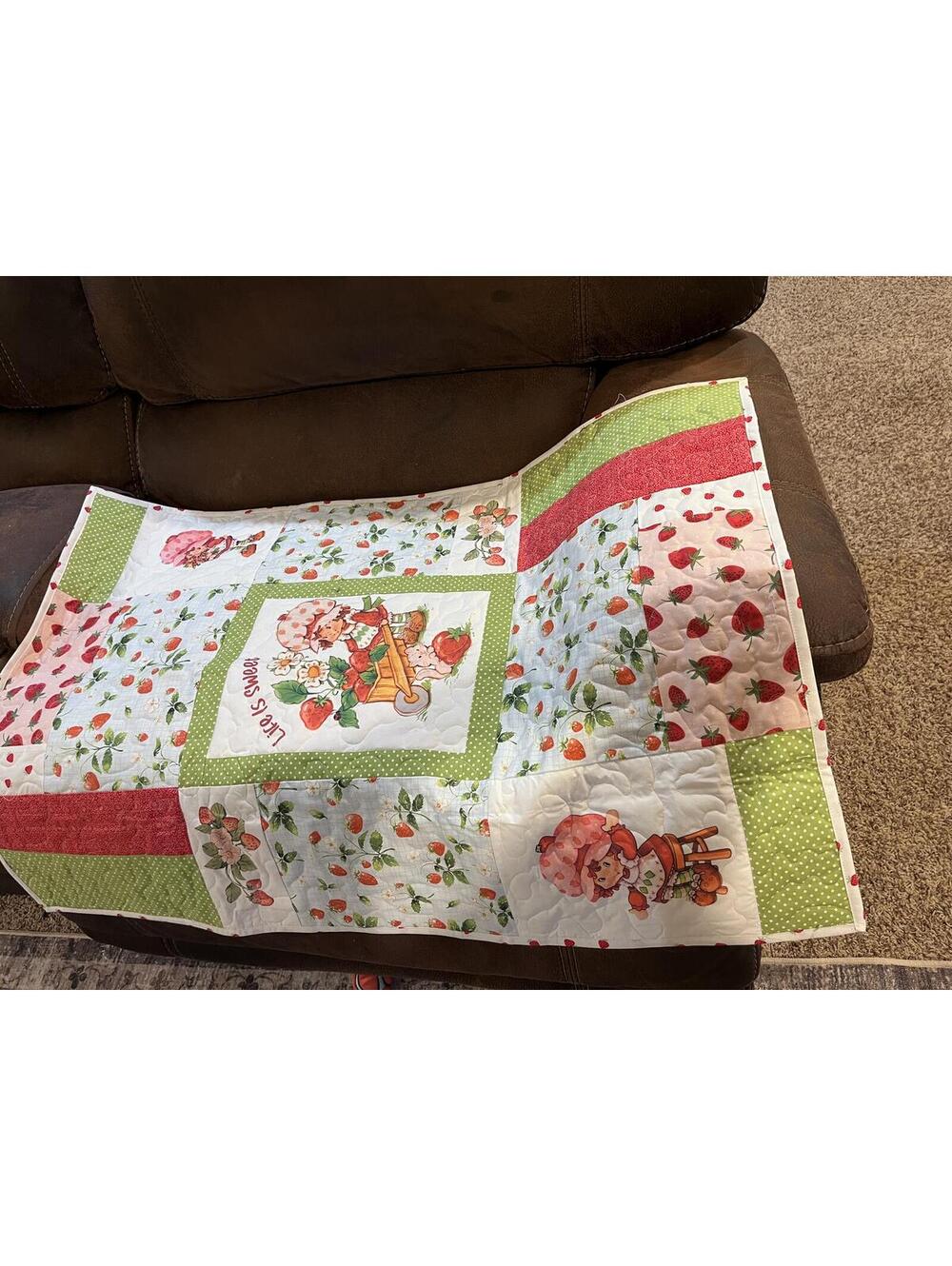 strawberry shortcake baby bedding